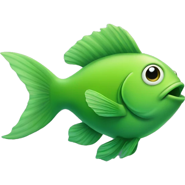 green fish emoji