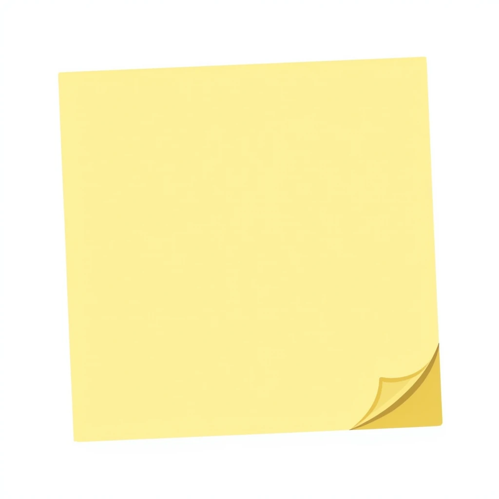 yellow sticky note emoji