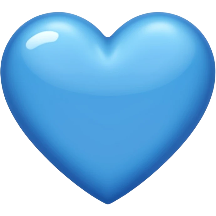 blue heart emoji