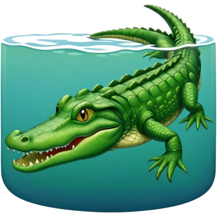 big lake placid alligator emoji