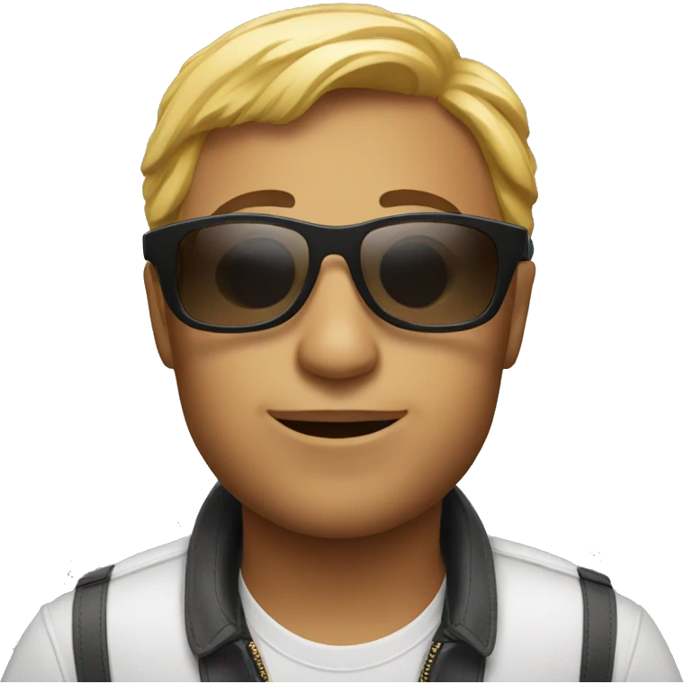 Trendy sunglasses emoji