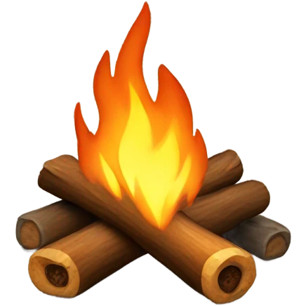 Campfire emoji