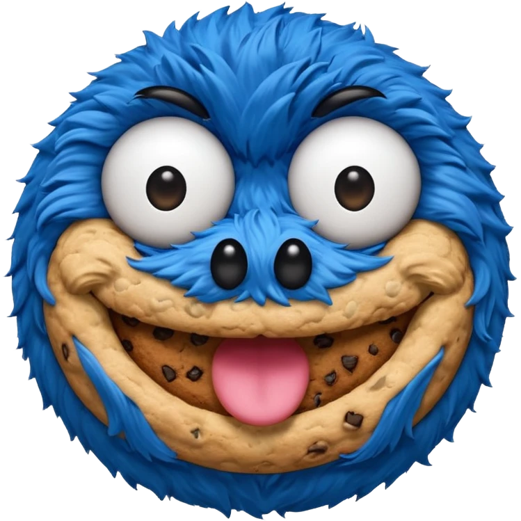 coockie monster emoji