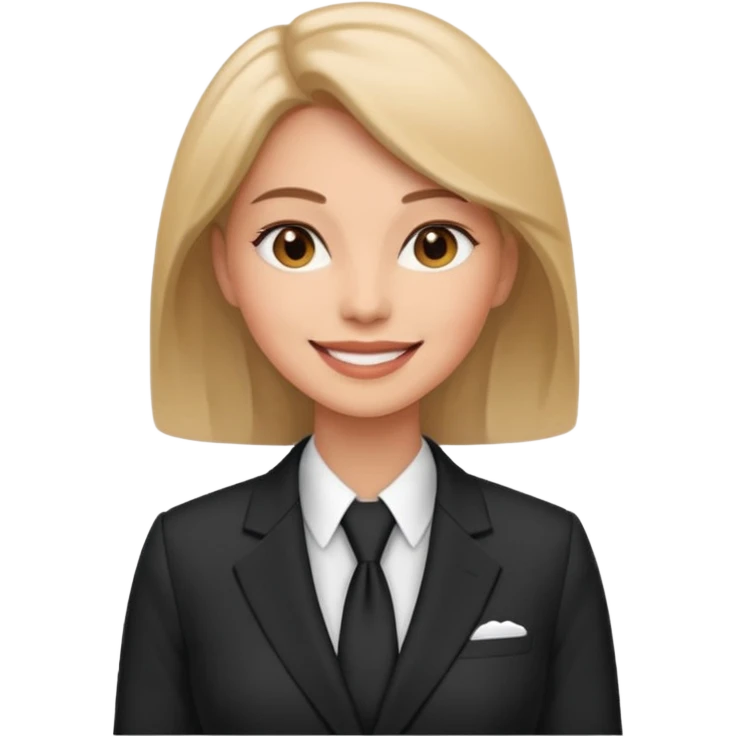 gentlemen vibe suit woman emoji