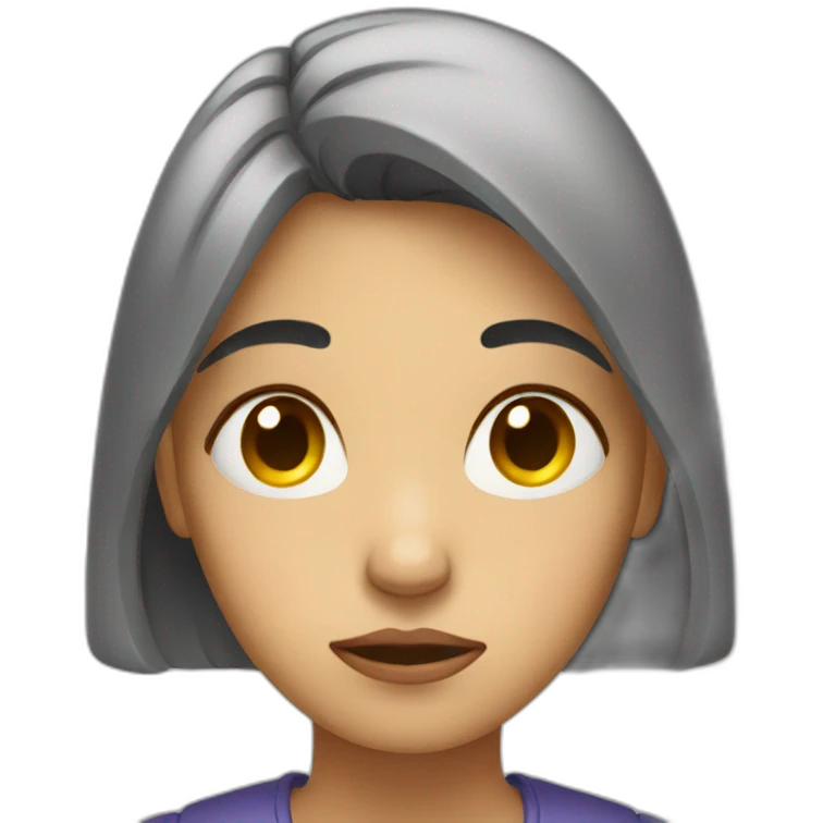Sad women emoji