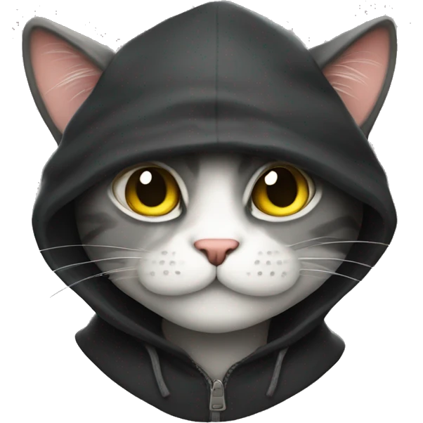 Robber cat emoji