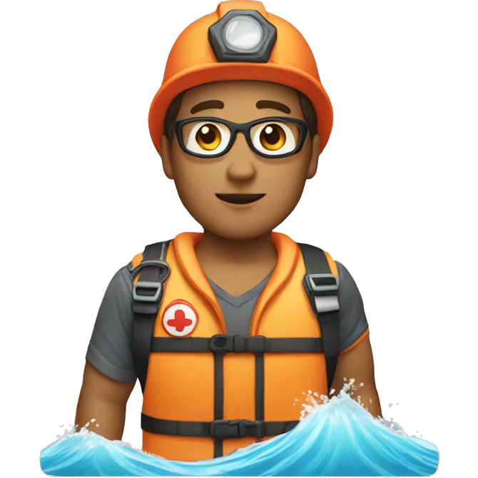 Beach rescuers emoji