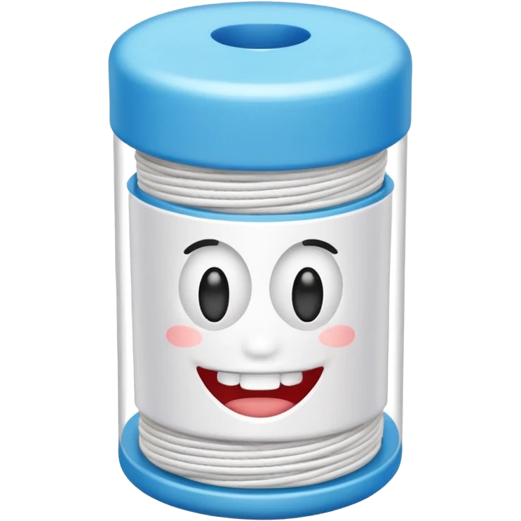 pack of dental floss thread  emoji