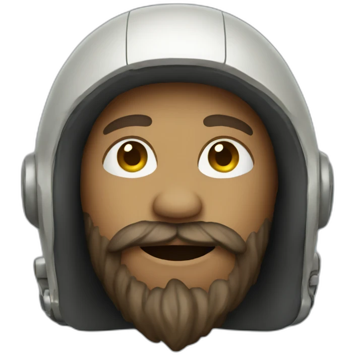 hippie in space emoji