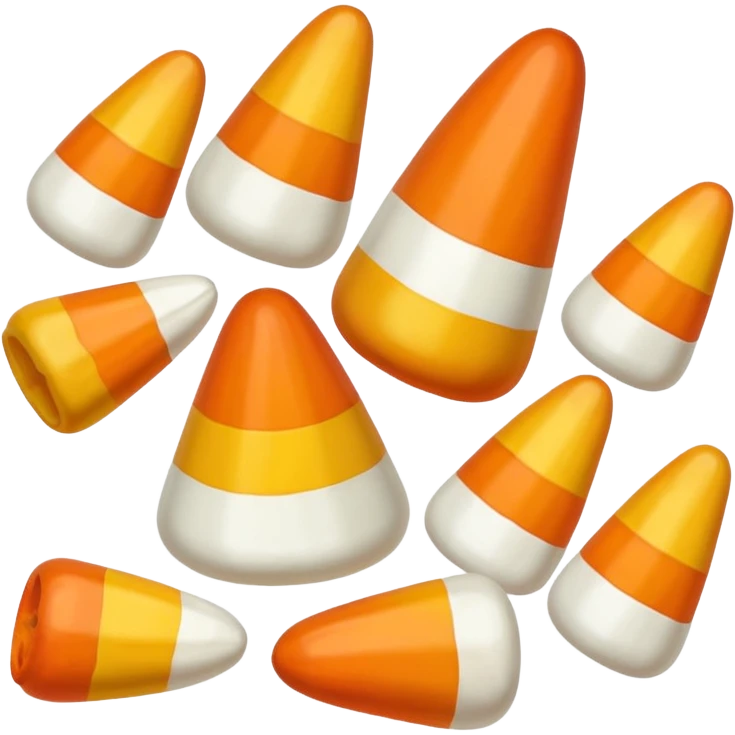 Candy corn cob emoji
