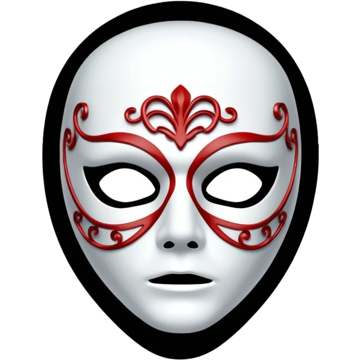 phantom of the opera mask emoji