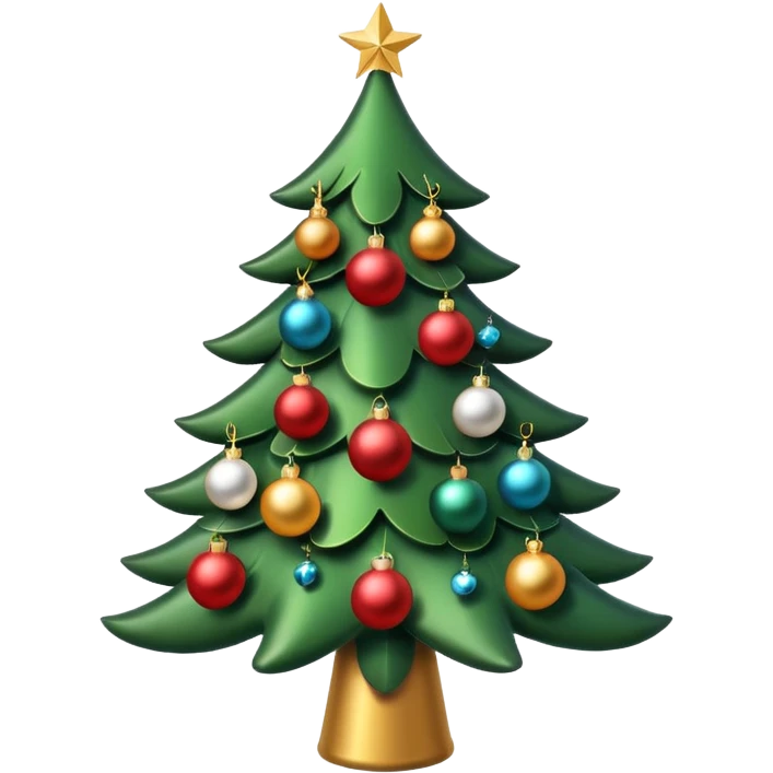 Christmas tree emoji