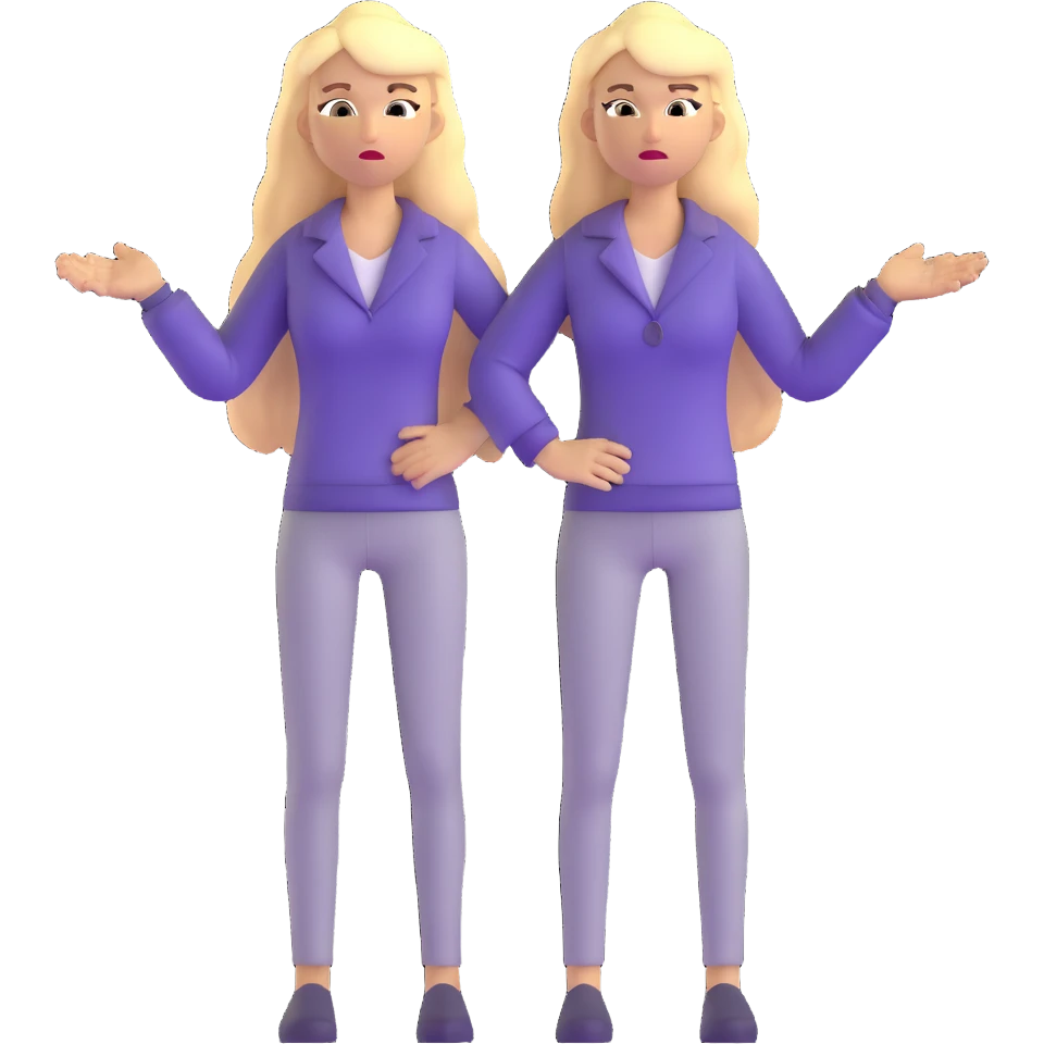 furious blonde teacher full body no glasses, long blonde hair emoji