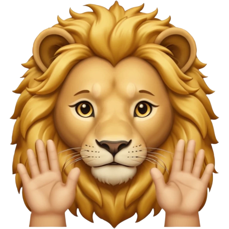 👐 👐 🦁 emoji