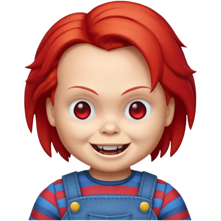 Un emojin de chuky emoji