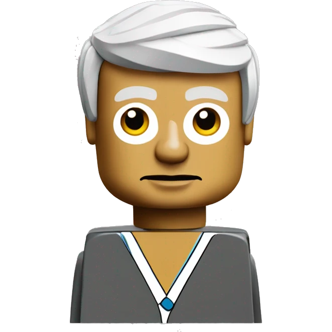 Pablo Picasso lego full body emoji