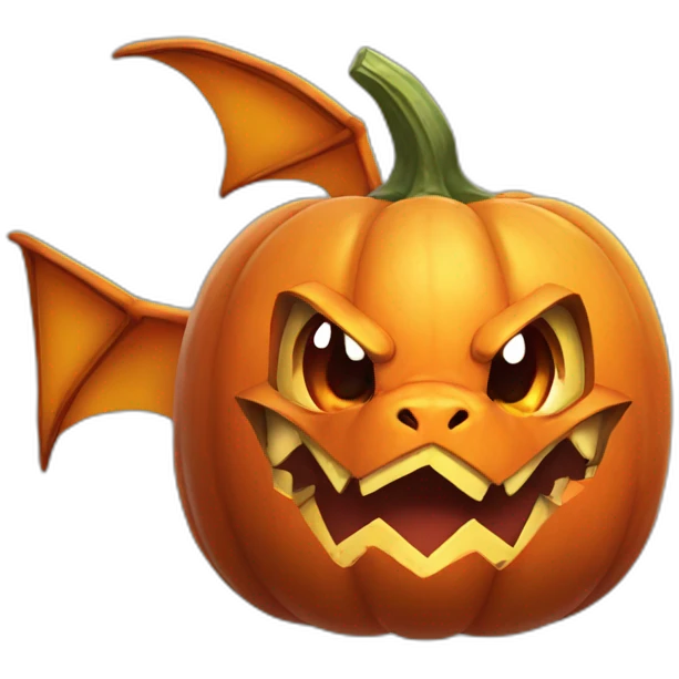 pumpkin charizard emoji