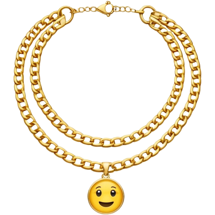 Joyas, collares, pulseras y dijes, todo en un joyero  emoji