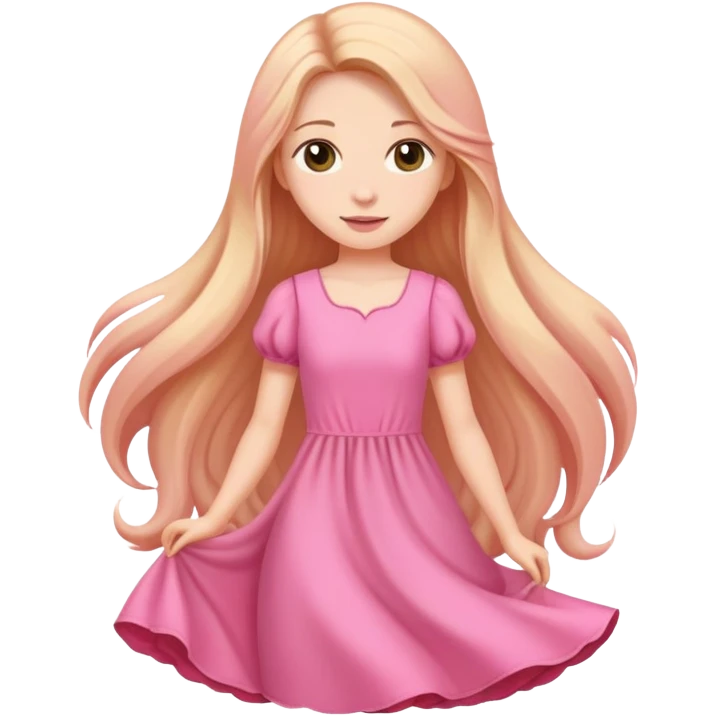 Girly girl emoji