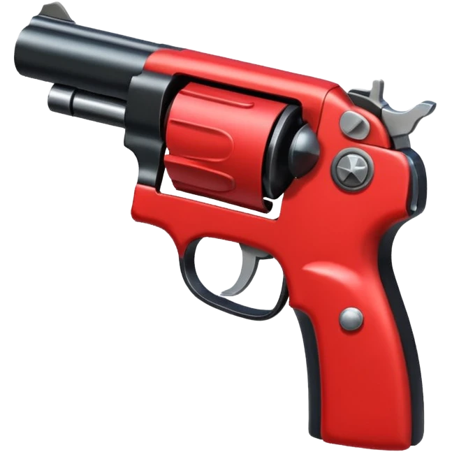 a red square with ur pist in the middle of the square emoji