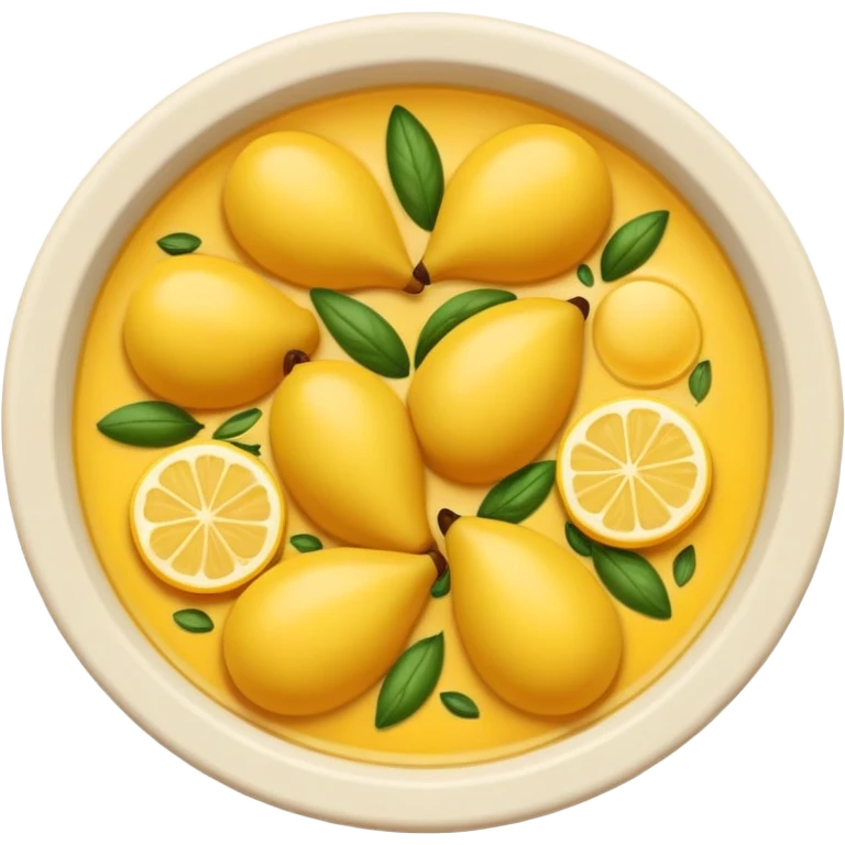 creeaza un emoji cu o farfurie de sarmale cu smantana si mamaliga emoji