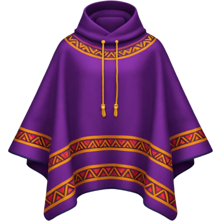 poncho andin emoji