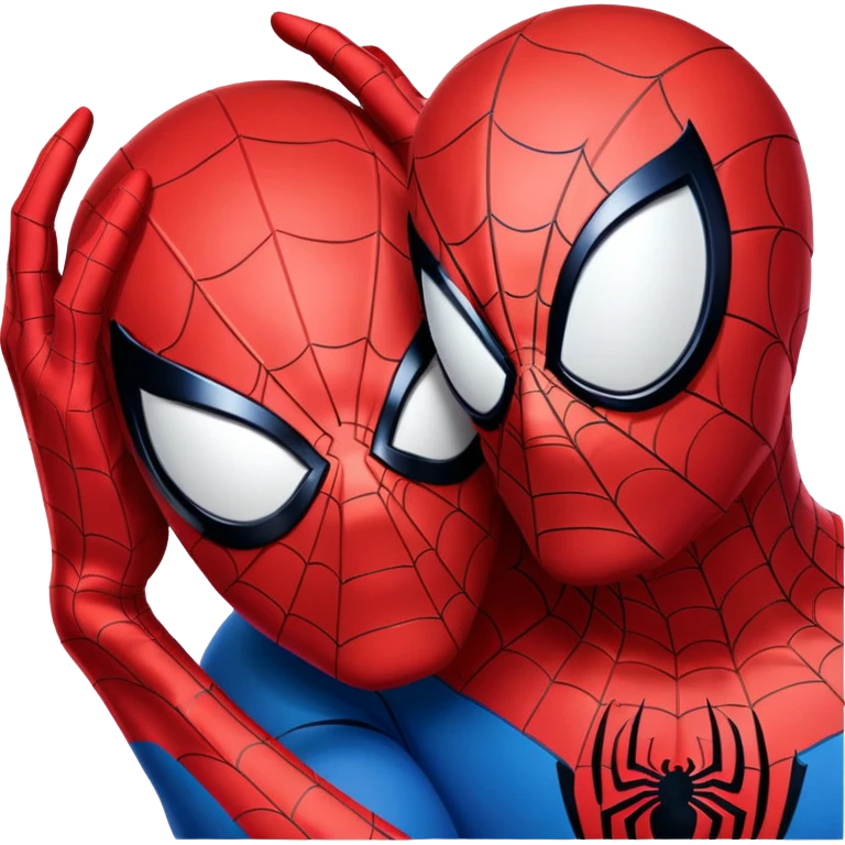 Spider-Man face emoji