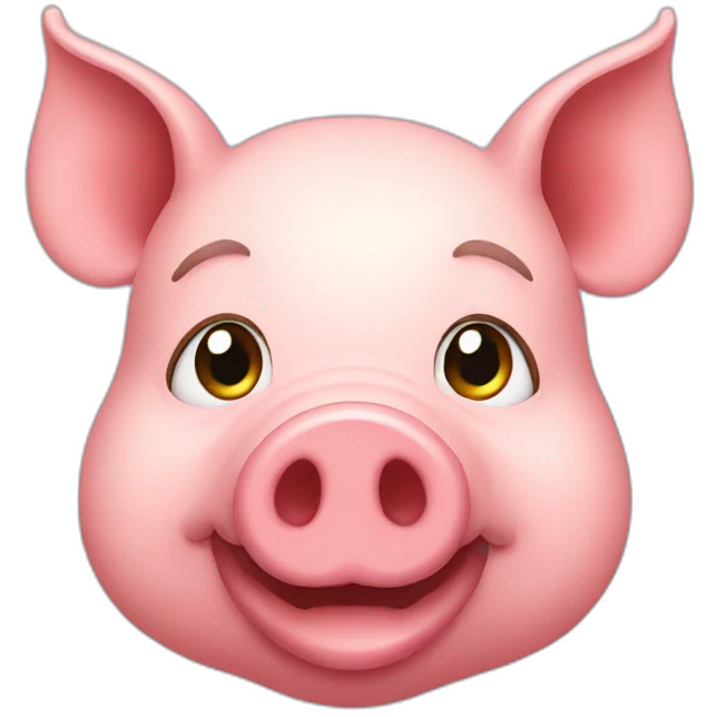 pig head emoji