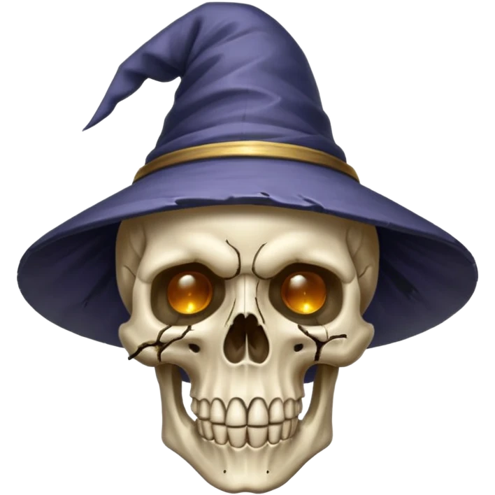 wizard skull emoji