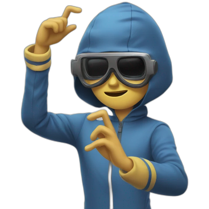 Skeu-skeu-dab emoji