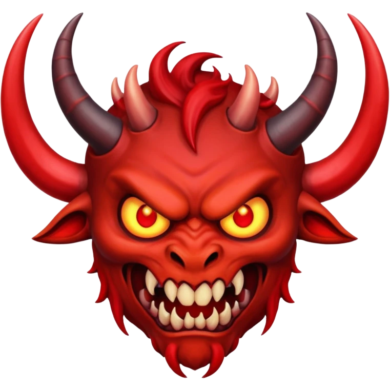 demon evil scary emoji
