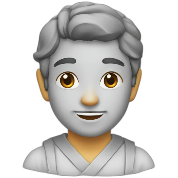 Ananda gata gris emoji