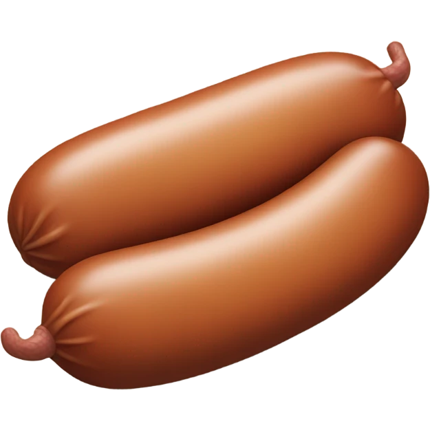 Thick sausage  emoji