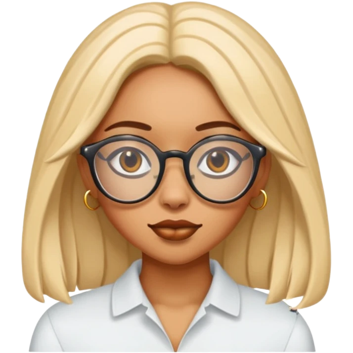 doja cat wear glasses emoji