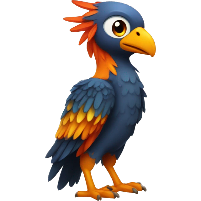 cute fenix bird emoji