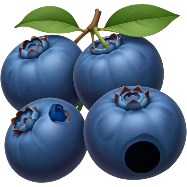 blueberries emoji