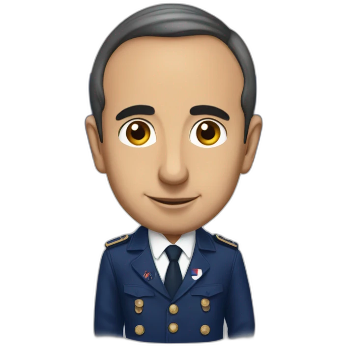 eric zemmour with france flag emoji