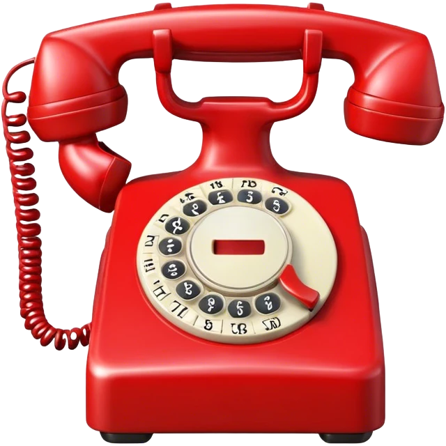 red phone emoji