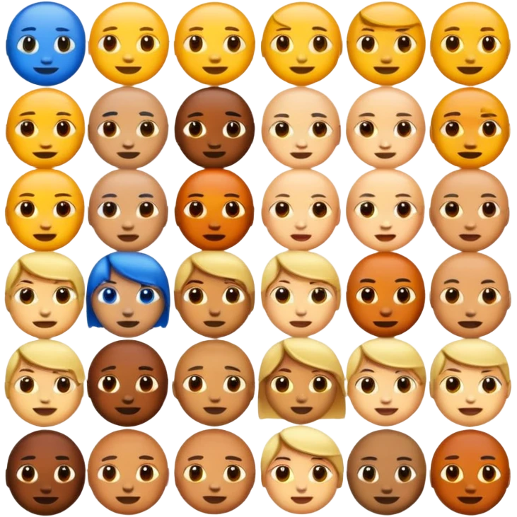 Emojis to face emoji