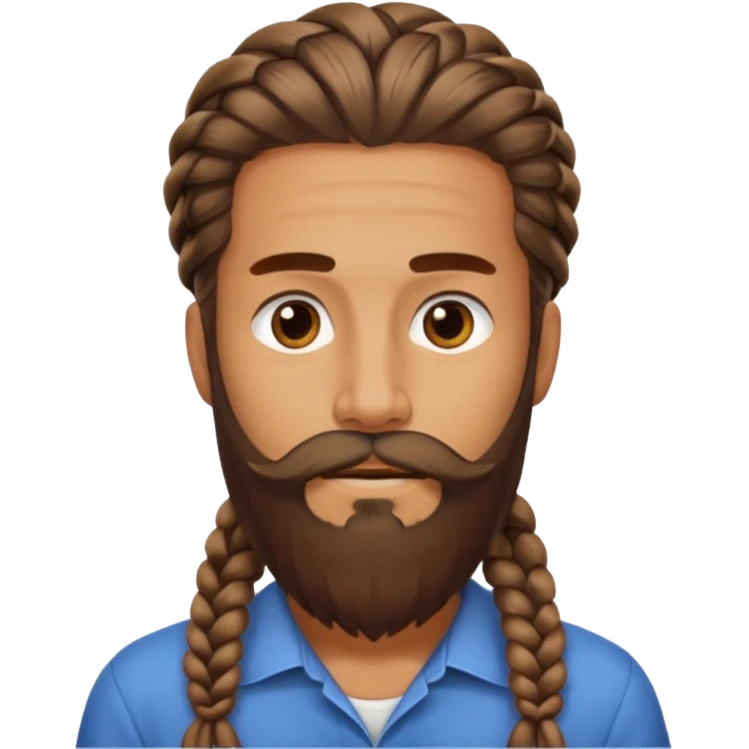 different beard emoji
