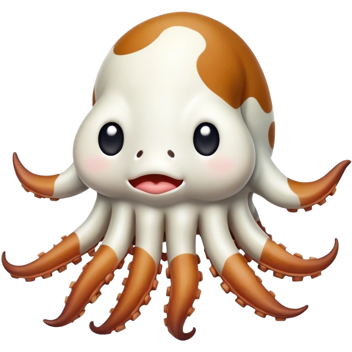 Cow squid mellow  emoji