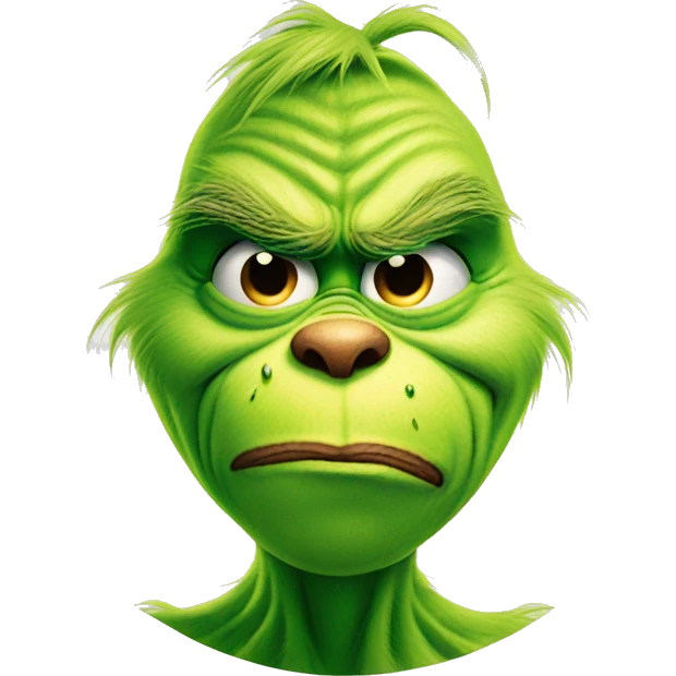 the grinch knee surgery  emoji