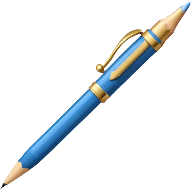 emoji d'une main tenant un stylo, avec des éléments numériques (zéros et uns) autour, pour symboliser l'écriture IA emoji