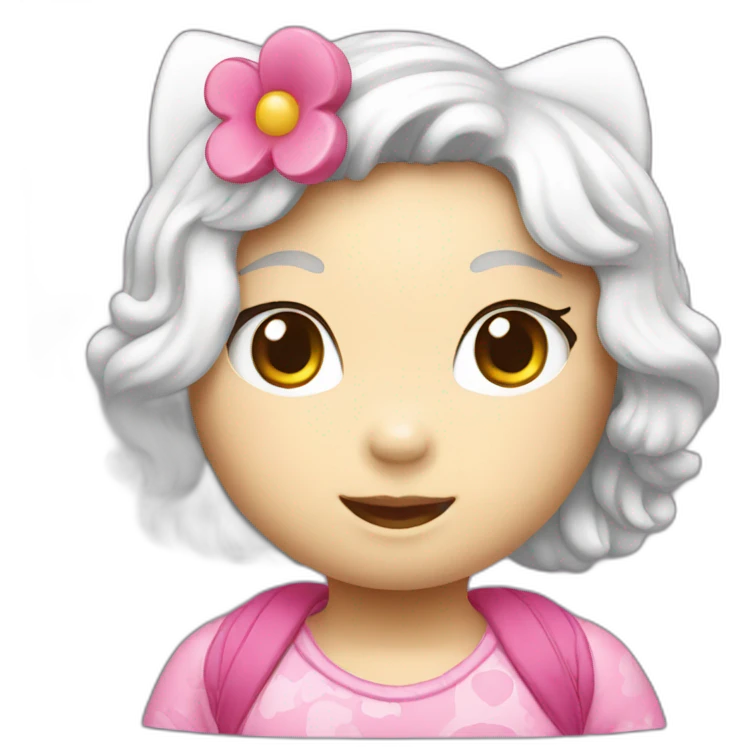 Hello kitty emoji