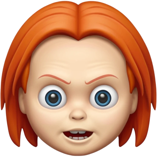 Un emojin de chuky emoji
