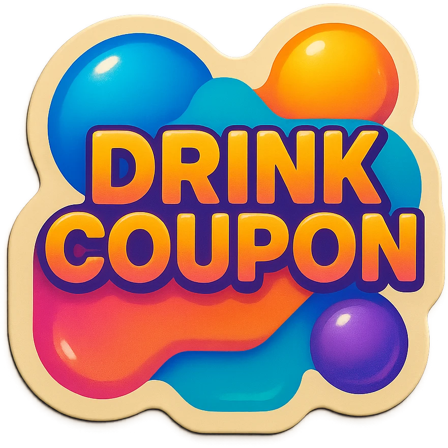 abstract drink coupon emoji