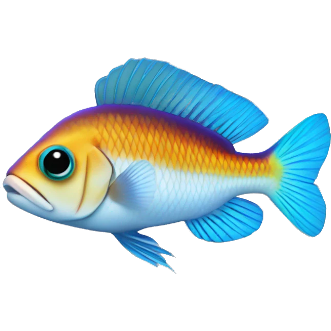 Royal Gramma Basslet Fish emoji