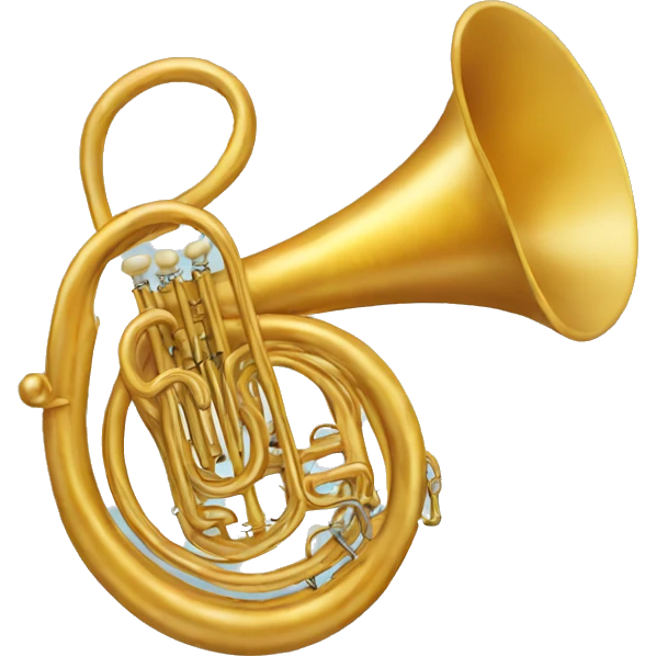 The magic horn emoji