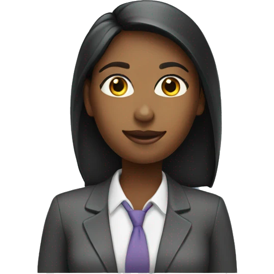 Human resources job girl emoji