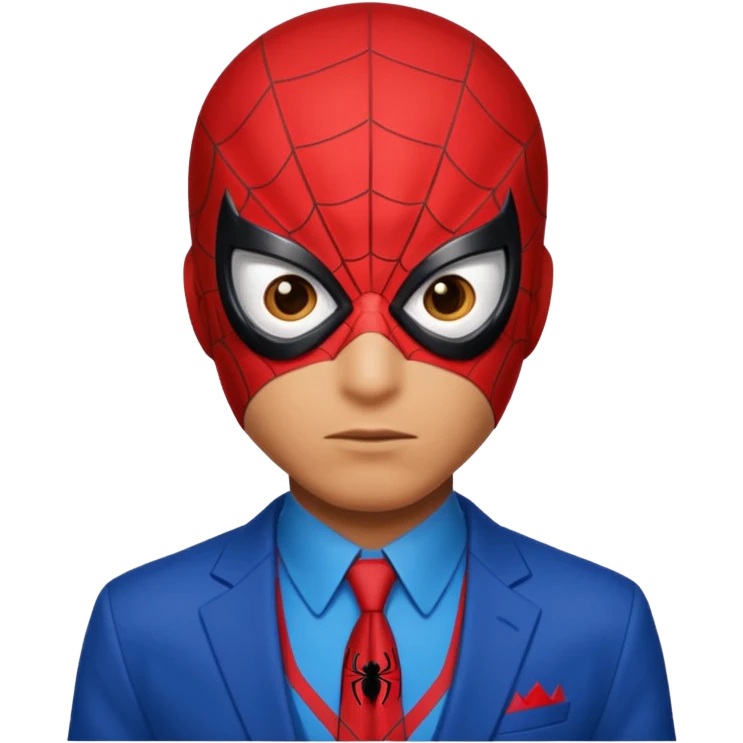 مرد عنکبوتی emoji